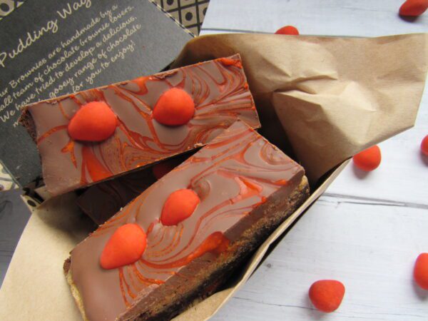 Chocolate Orange Easter Egg Brookie