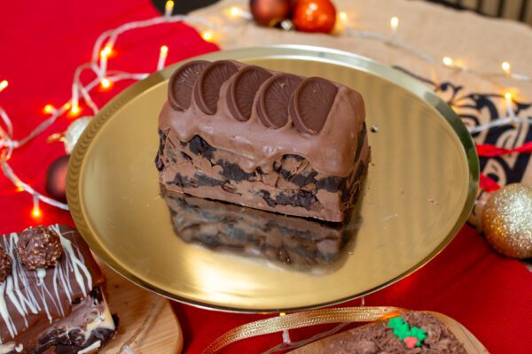 Chocolate Orange Brownie Loaf