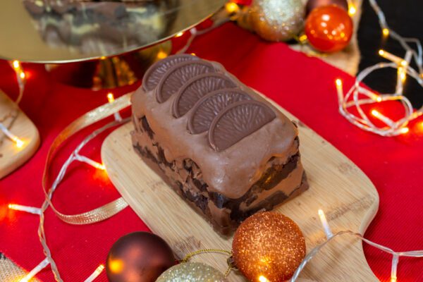 Chocolate Orange Brownie Loaf