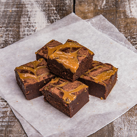 Salted Caramel Brownies