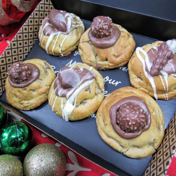 Festive STUFFED Cookie box